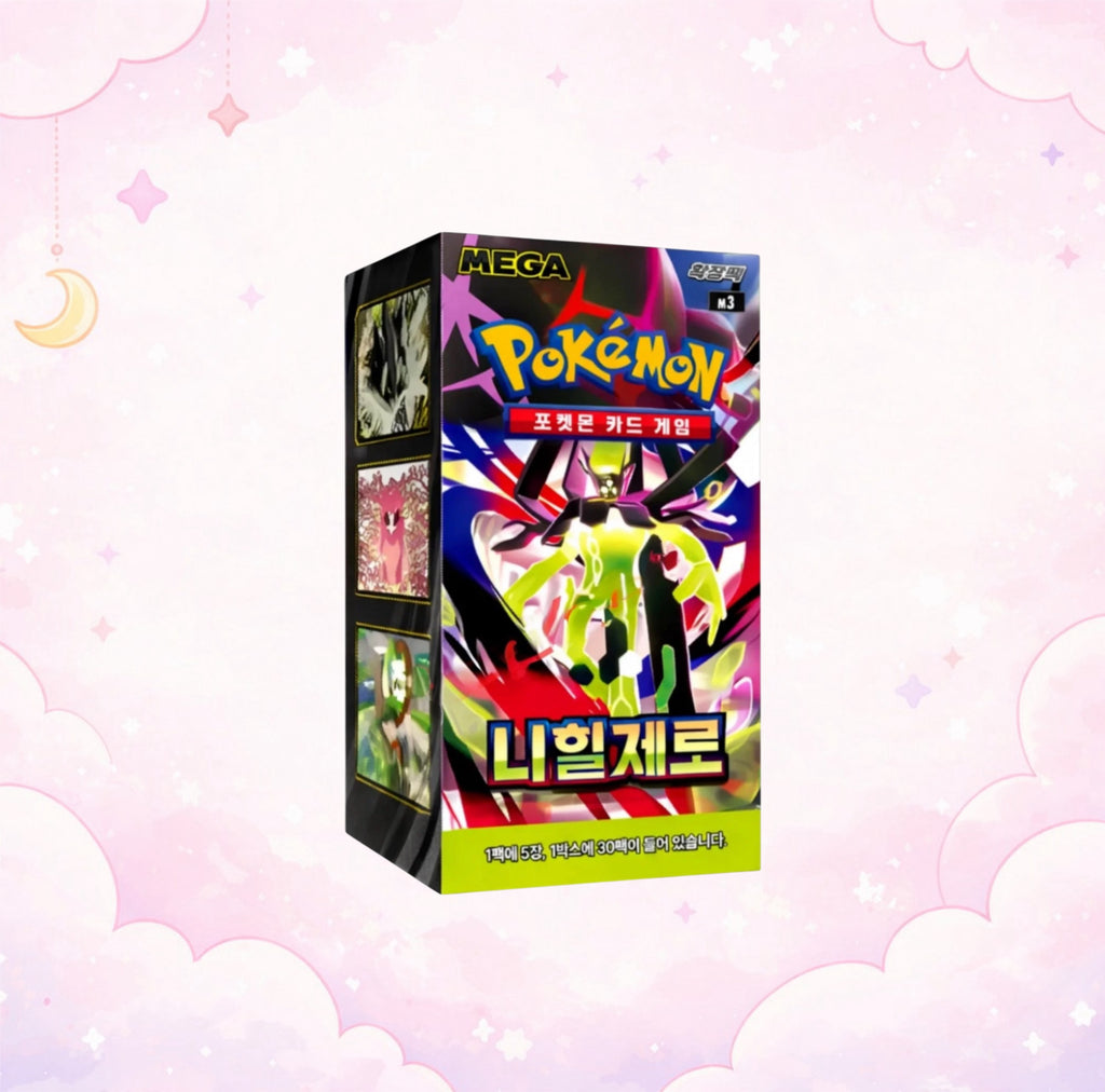 Pokemon TCG: Mega Munikis Nihil Zero Korean Booster Box (M3, 30 Packs)