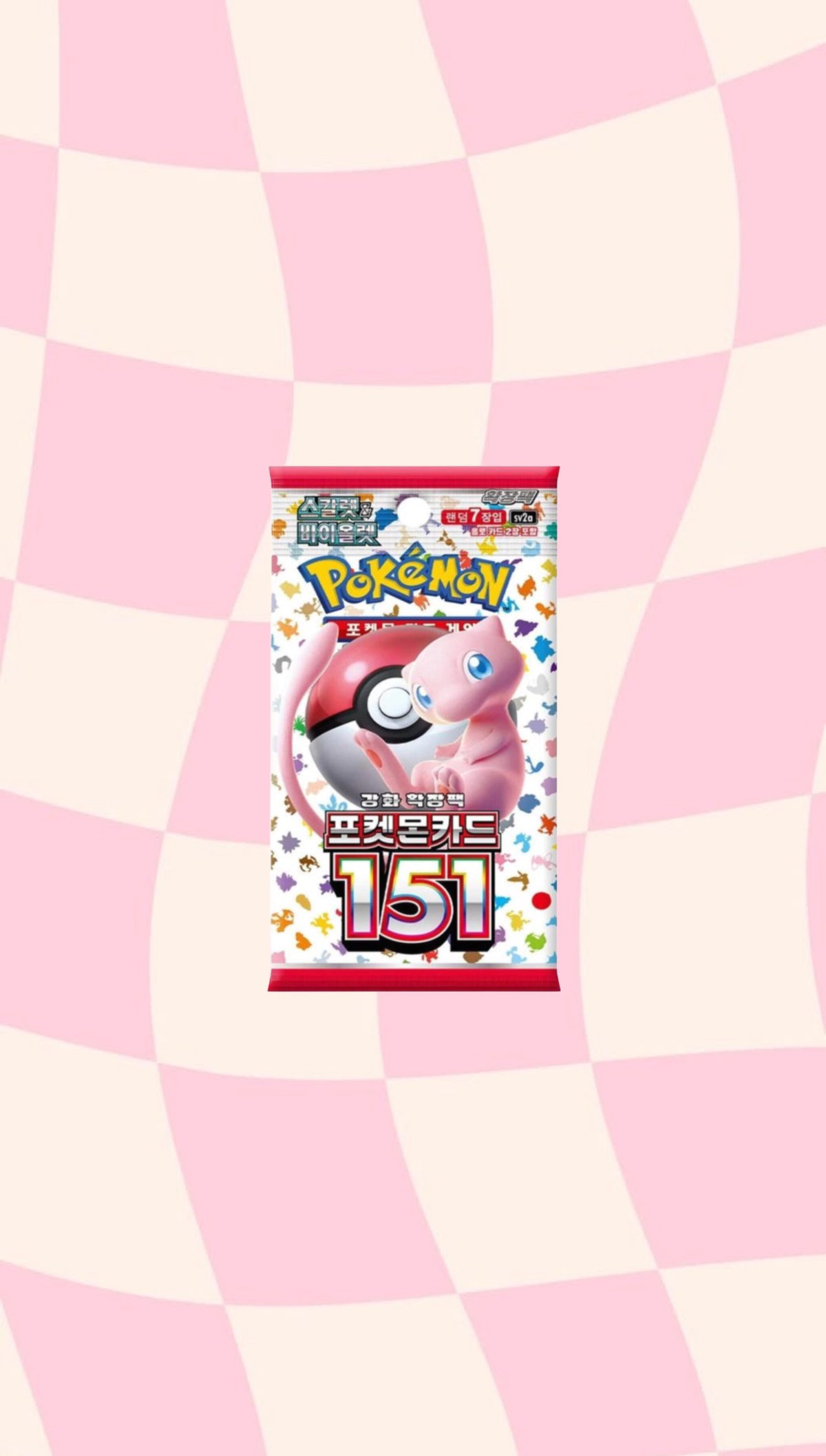 Pokemon TCG: 151 Korean Booster Pack