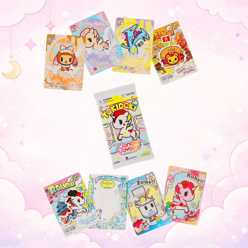tokidoki Wonder Voyage collectible trading cards, Roaming Edition Series 1