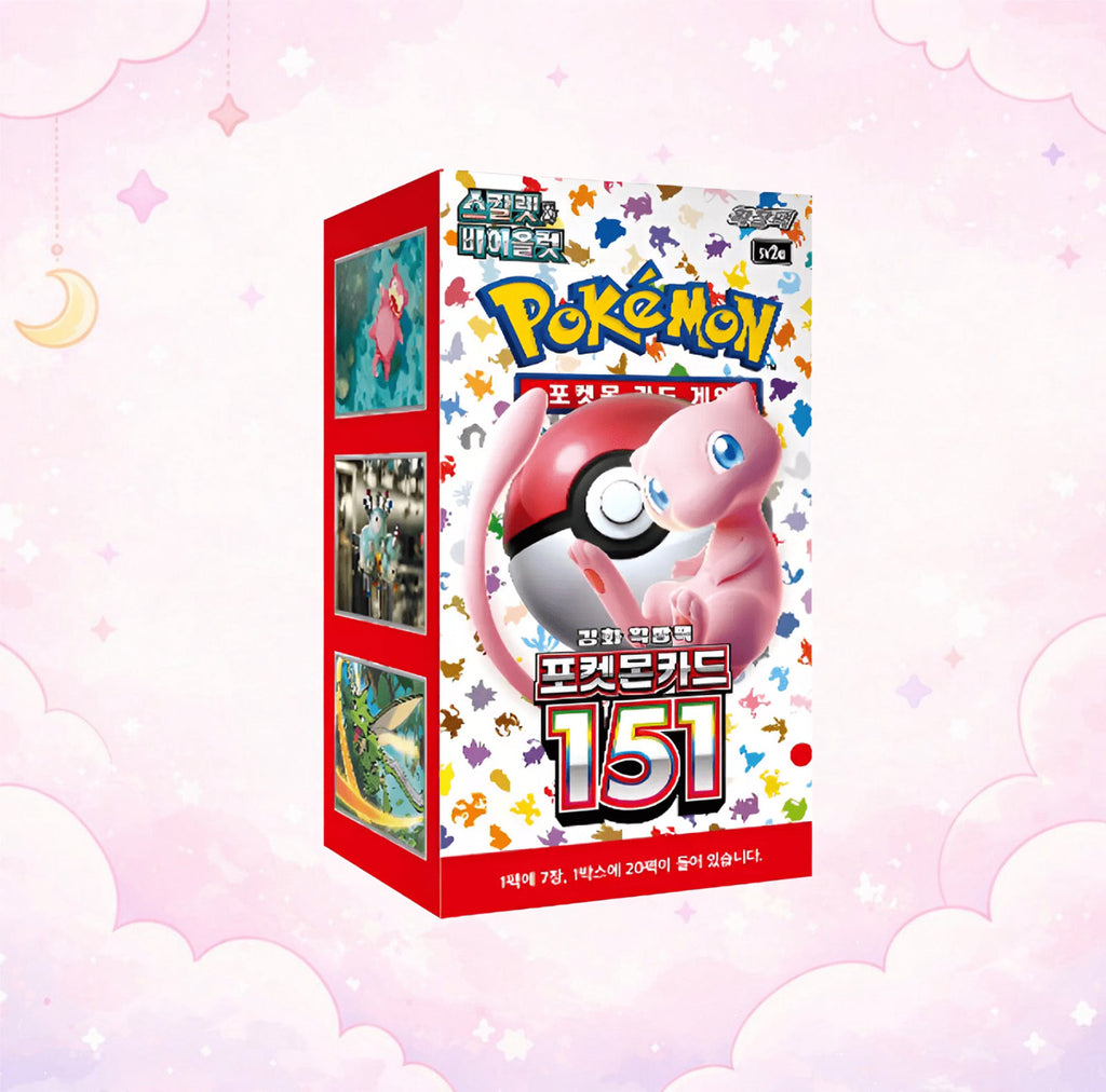 Pokemon TCG: 151 Korean Booster Box (SV2a, 20 Packs)