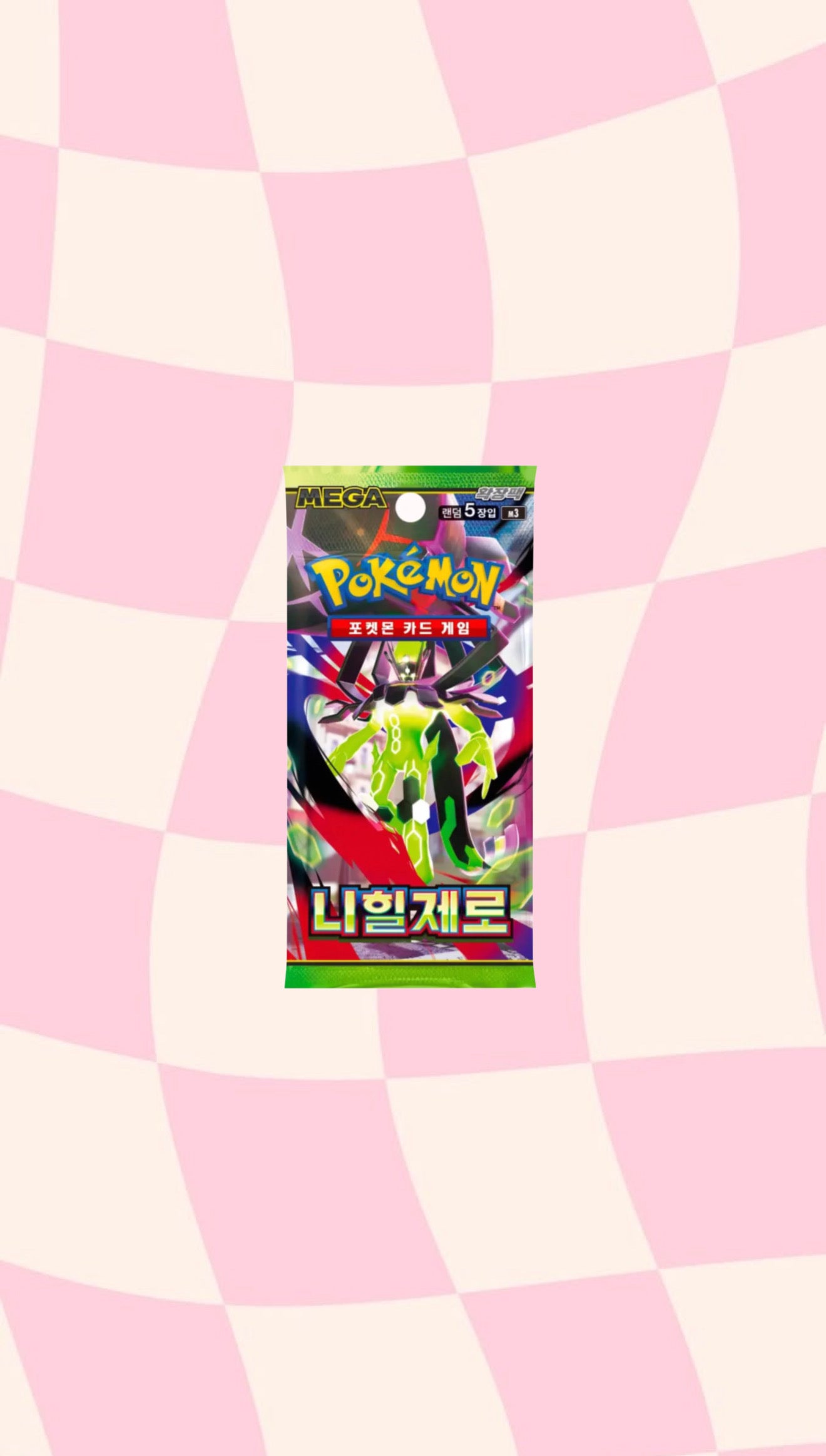 Pokemon TCG: Mega Munikis Nihil Zero Korean Booster Pack