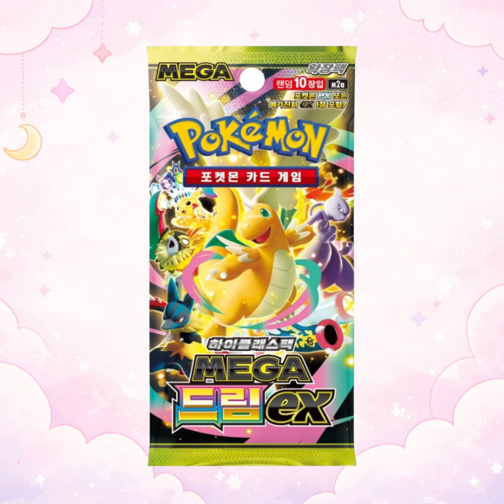 Pokemon TCG: Mega Dream ex Korean Booster Pack