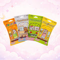 tokidoki Wonder Voyage collectible card packs fanned out in pastel colors